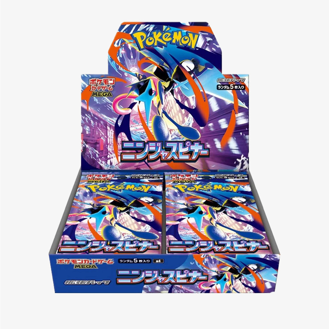 Ninja Spinner Booster Box - (M4) - Pokemon - TCG - Japanese Pokemon Japan