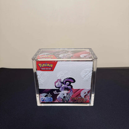Acrylic Display Case for Pokemon English Booster Box with Magnetic Lid The Whale Vault