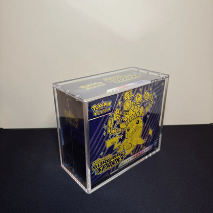 Acrylic Display Case for Pokemon English Elite Trainer Box ETB with Magnetic Lid The Whale Vault