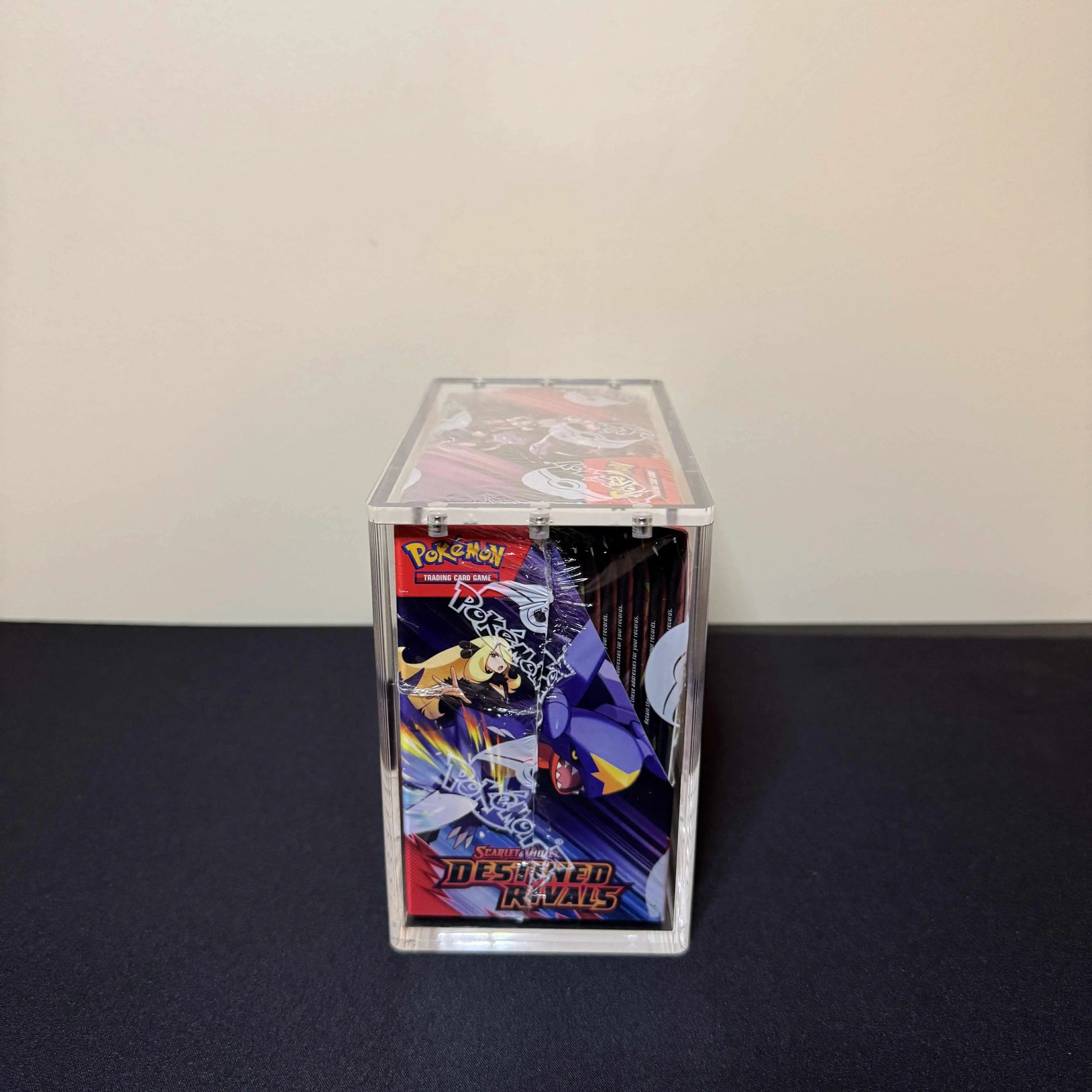 Acrylic Display Case for Pokemon English Booster Box with Magnetic Lid The Whale Vault
