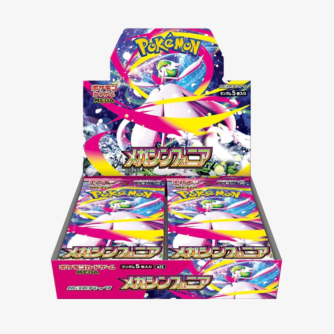 Mega Symphonia Booster Box - (M1S) - Pokemon - TCG - Japanese Pokemon Japan