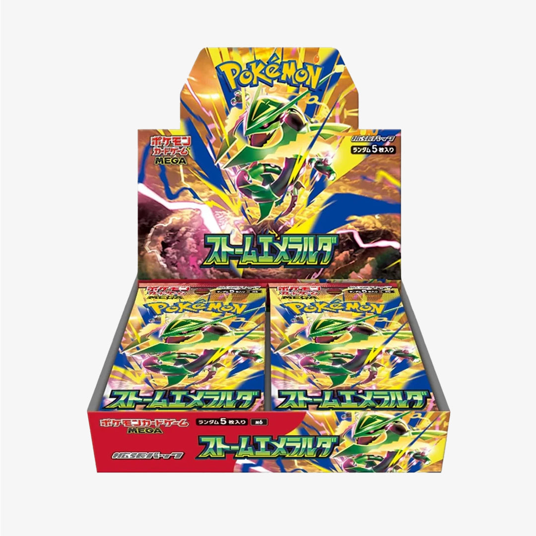 Storm Emeralda Booster Box - (M6) - Pokemon - TCG - Japanese Pokemon Japan