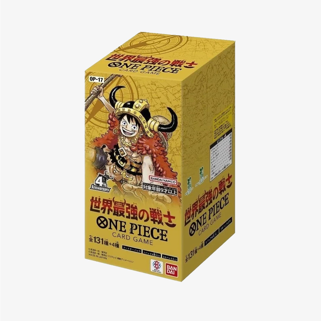 The World's Strongest Warriors Booster Box - (OP-17) - One Piece - TCG - Japanese Bandai